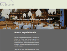 Tablet Screenshot of eralucana.com